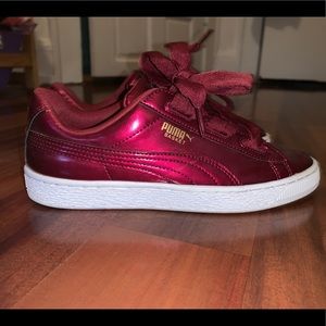COPY - Puma Basket Heart Glam Jr